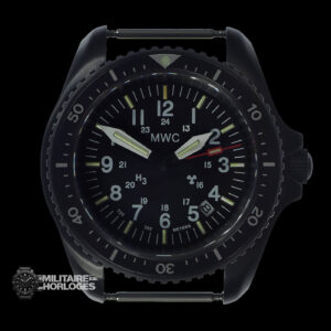 MWC Automatisch zwart PVD militaire duikhorloge Horloge – Tritium / – NATO strap