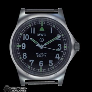 MWC G10 LM zonder datum roestvrij staal Militair Horloge (Grey Strap) – Grijs