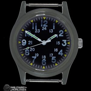 MWC Classic 1960s/70s Pattern Olive Drab Vietnam Horloge on Matching