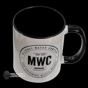 MWC White Mug with Black Interior – Authentiek Militair Desi